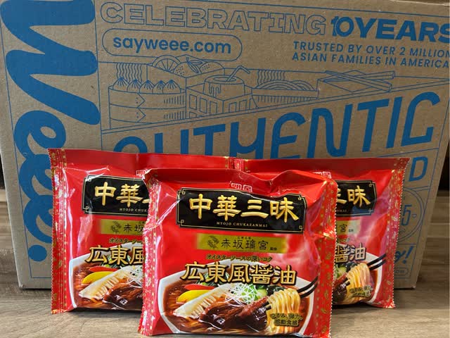 明星 中華三昧 広東風醤油味 3.49 オンス - Weee!