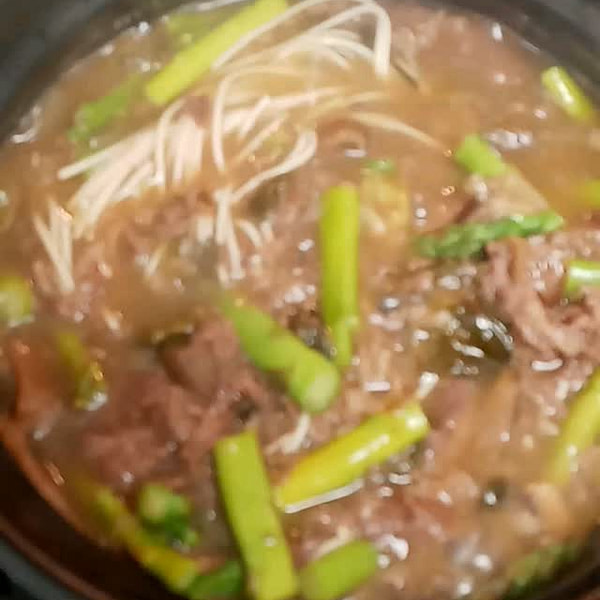 With Somen and Asparagus added.