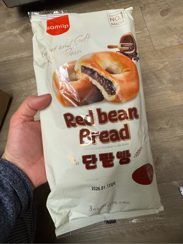 Samlip 韓国風アンパン 3枚入 255 グラム - Weee!