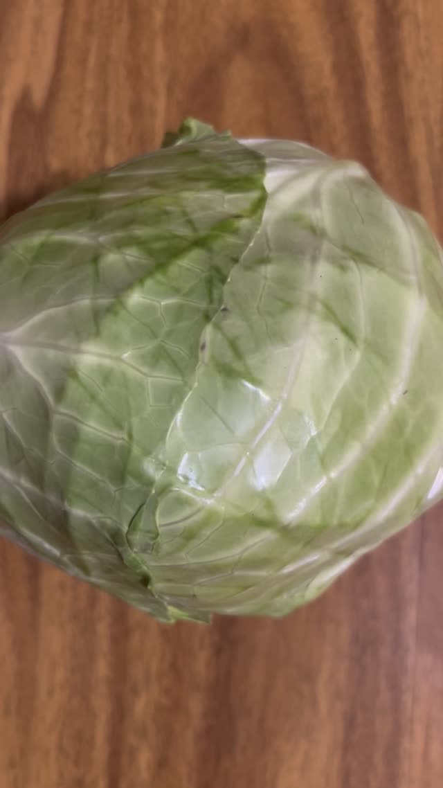 緑のキャベツ1個