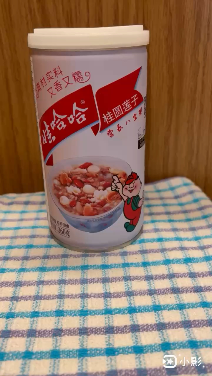 娃哈哈莲子桂圆八宝粥