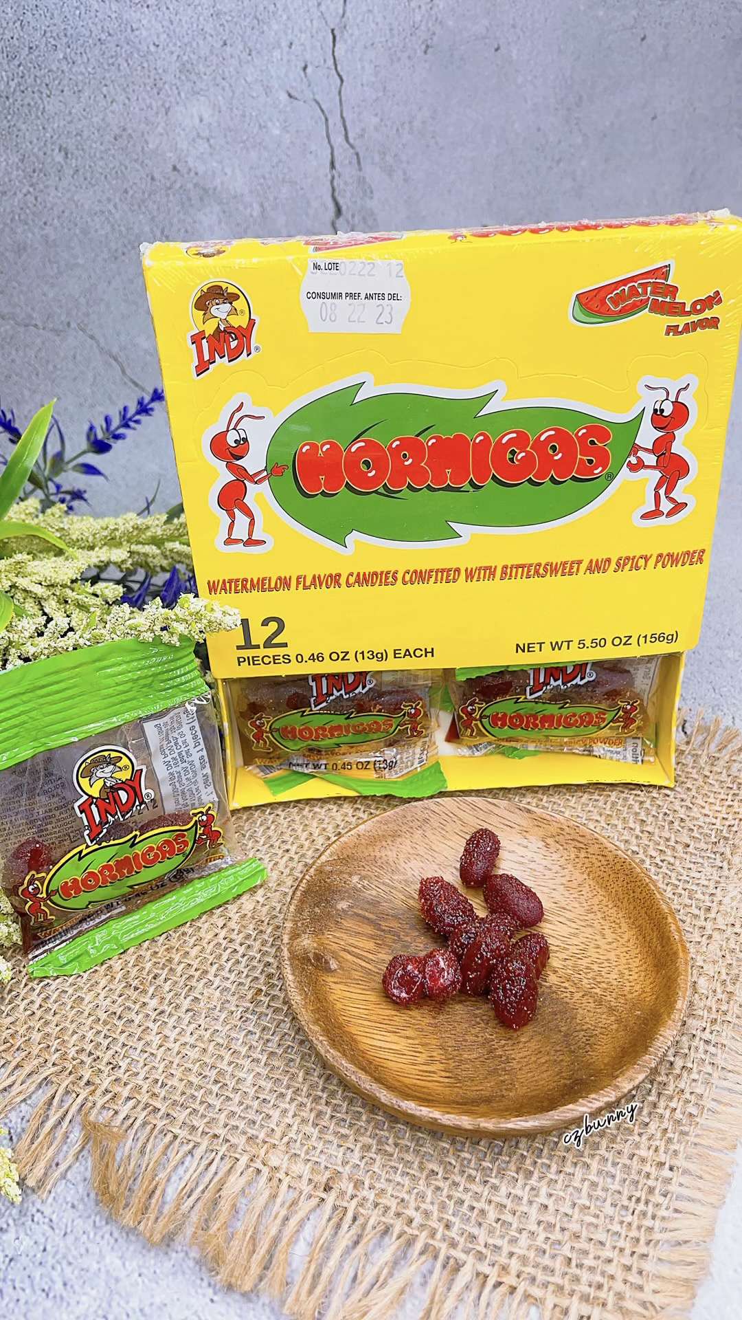 Ant Shaped Treats Indy Hormigas Watermelon Candy - Bittersweet & Spicy ...