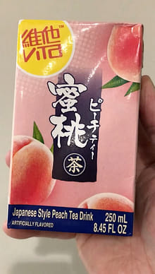 もも茶 維他日式蜜桃茶250 毫升*6 盒- Weee!