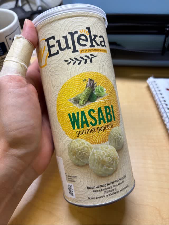 Eureka わさび風味ポップコーン - Weee!