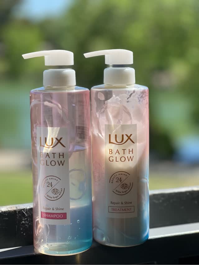 Lux Bath Glow シャンプー&コンディショナー400g + 400g - Weee!