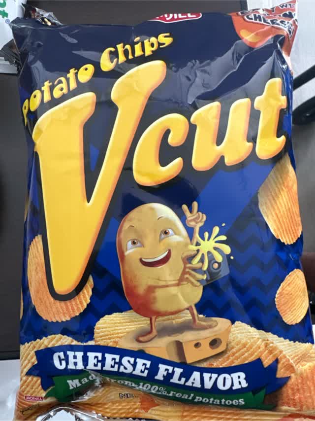 Jack 'N Jill V-カット ポテトチップス チーズ味 60 グラム - Weee!