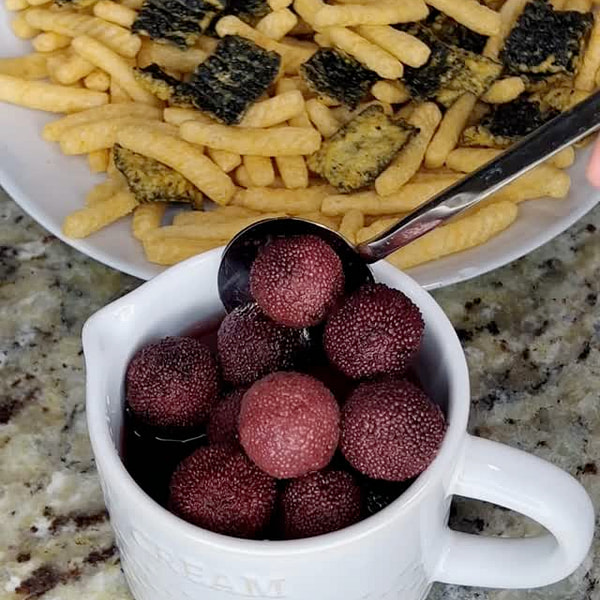 snack with some reservations