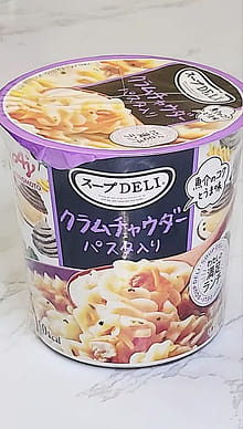 スープDELI クラムチャウダー パスタ入り 37.5 グラム - Weee!
