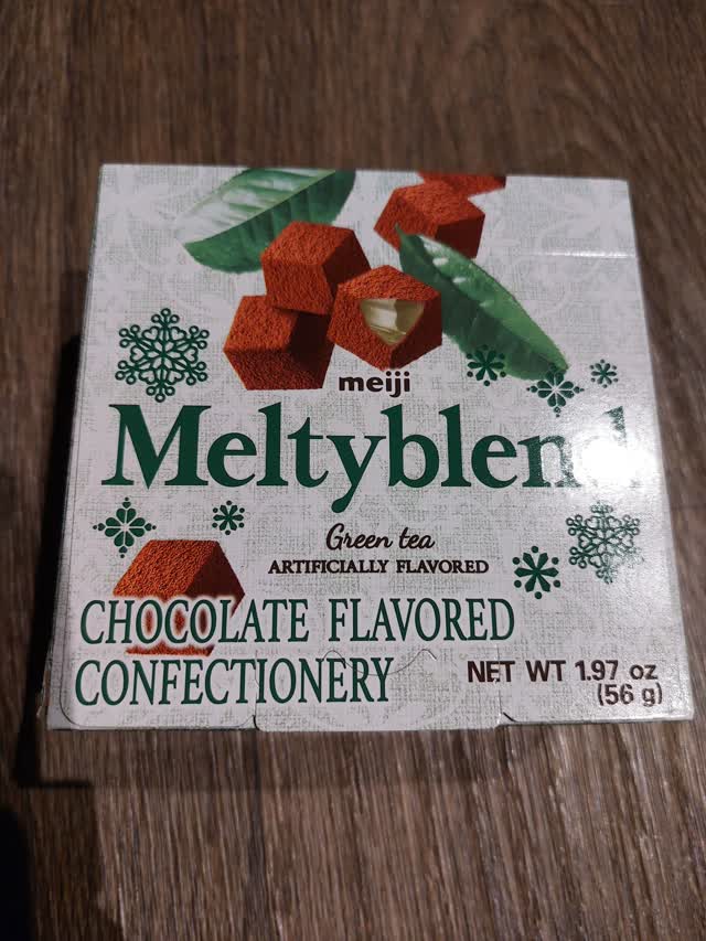 明治 メルティーキッス 初摘み濃抹茶 2.11 オンス - Weee!