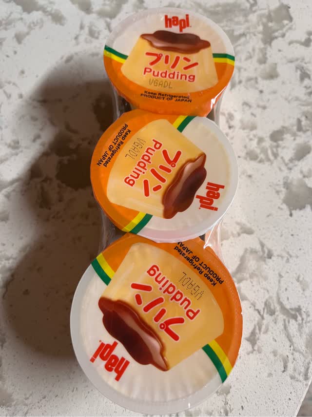 Hapi プリン 3カップ入 240 グラム - Weee!