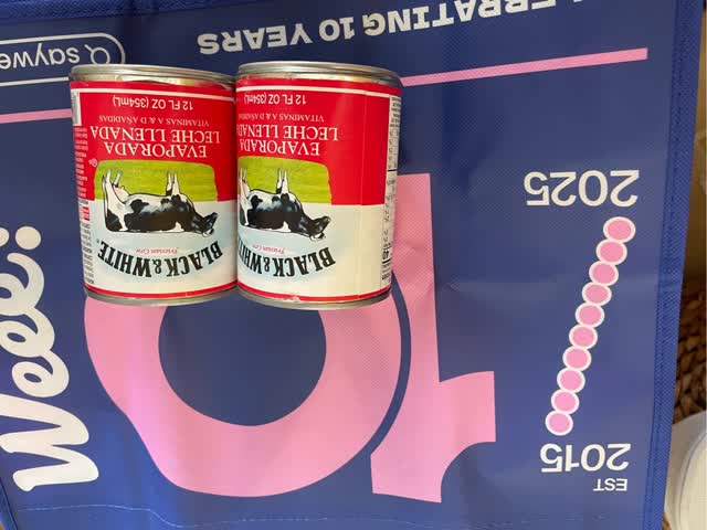 黑白植脂淡奶354 毫升- Weee!