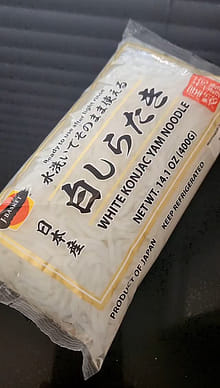 J-Basket 白しらたき 糸こんにゃく 400 グラム - Weee!