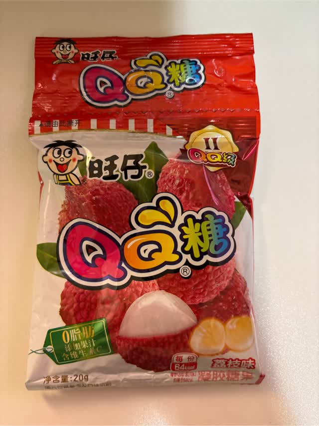 キャンディのように甘く RRR＋ Want Want QQ キャンディ ライチ味 100 グラム - Weee!