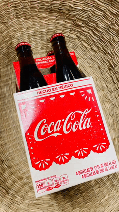 コカ・コーラ ガラスボトル コカ・コーラ 120oz x4